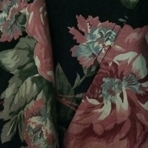 Floral Blazer, Size 10, custom  made.VTG, EUC - Picture 3 of 10